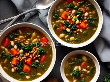 Kale Minestrone With Pistou