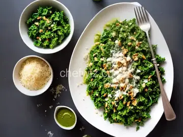 Kale Pesto with Walnut and Parmesan
