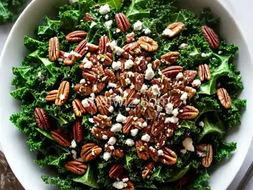 Kale Salad With Pecan Vinaigrette