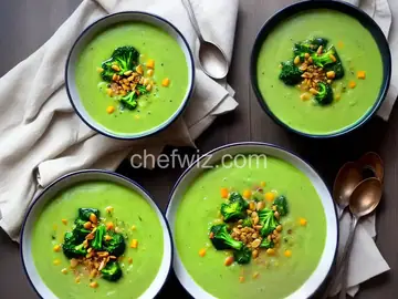 Kale and Broccoli Soup