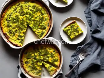 Kale and Fennel Frond Frittata