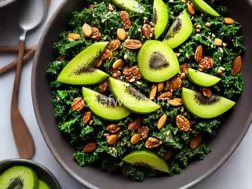 Kale with Kiwi