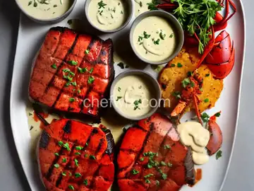 Kansas City Steaks with Lobster Béarnaise Sauce