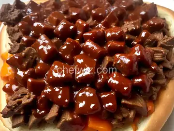 Kansas City Style Burnt Ends Philly Cheesesteak