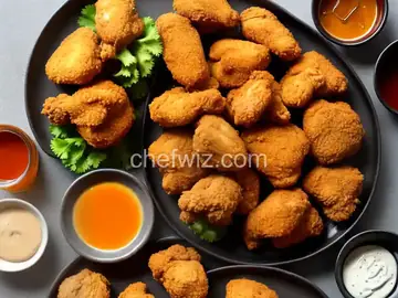 Karaage (Japanese Fried Chicken) with Honey Mayoster Sauce