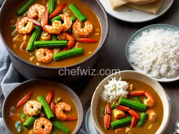 Kardea's Okra Soup with Shrimp