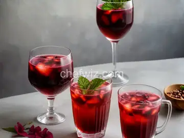 Karkadeh (Egyptian Hibiscus Iced Tea)