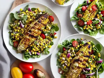 Kate's Grilled Corn Salad