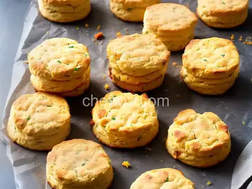 Keto Bacon and Cheese Biscuits