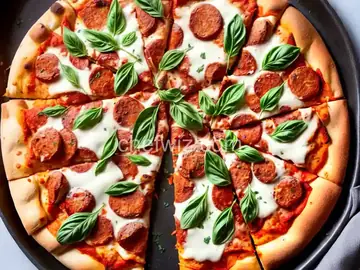 Keto Chicken Parm Pizza