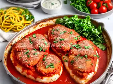 Keto Chicken Parmesan