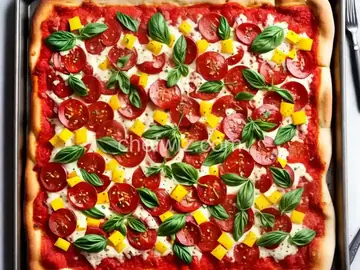 Keto Sheet Pan Pizza