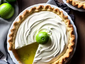 Key Lime-Coconut Pie
