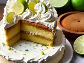 Key Lime Poke Cake