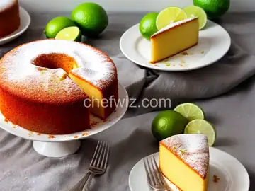 Key Lime Rum Cake