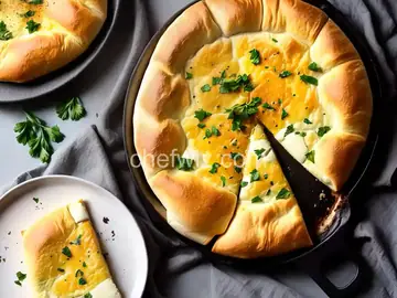 Khachapuri (Georgian Cheese Bread)