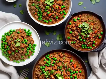 Kheema: Indian Ground Beef with Peas