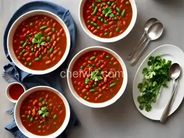 Kidney Friendly Bean and Vegetable Soup