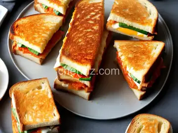 Kimchi Grilled Cheese Sandwich