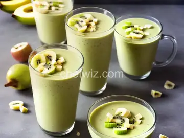 Kiwi Banana Apple Smoothie