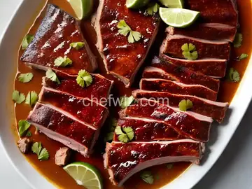 Kiwi-Lime Pork Ribs
