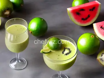 Kiwi-Watermelon-Lime Juice