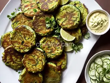 Kolokithokeftedes (Greek Zucchini Fritters)