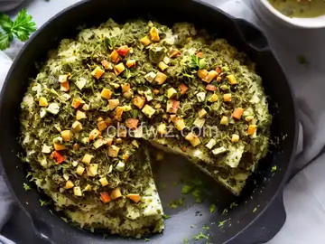 Kookoo Sabzi (Fresh Herb Kookoo)