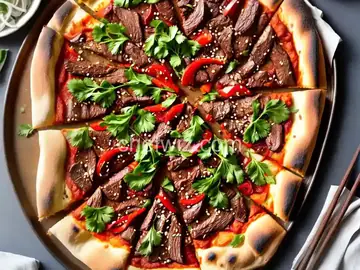 Korean BBQ Pizza