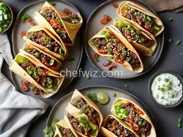 Korean Beef Bulgogi Burritos Recipe