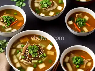 Korean Doenjang-Jjigae (Soybean Paste Soup)