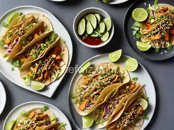Korean-Inspired Crispy Tofu Tacos With Cabbage-Lime Slaw Recipe