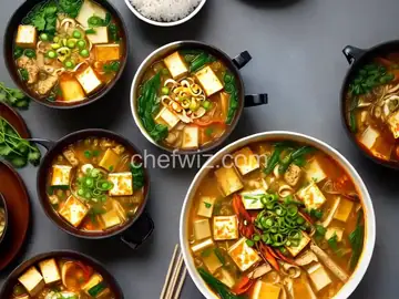 Korean Seafood Tofu Soup (Soondubu Jjigae)