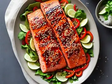 Korean-Style Barbecue Salmon