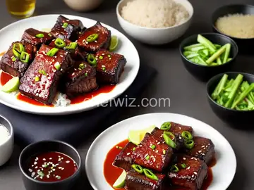 Korean Style Barbecue Short Ribs