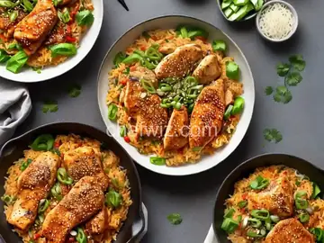 Korean-Style Fire Chicken (Buldak) With Cheese Recipe