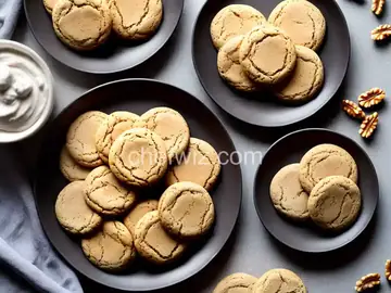 Kourabiedes (Greece): Walnut Sugar Cookies