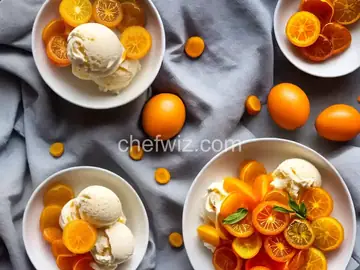 Kumquat Ice Cream