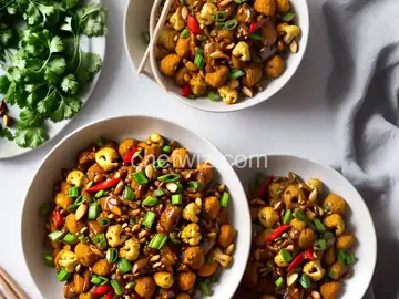 Kung Pao Cauliflower