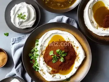 Labneh with Za'atar Oil