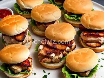 Ladd's Chicken Bacon Sliders
