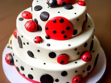 Ladybug Cake