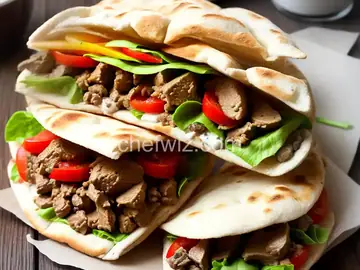 Lamb Pita Sandwiches