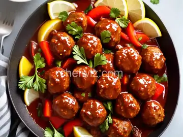 Lana's Sweet and Sour Meatballs