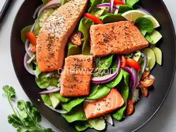 Larb Salmon