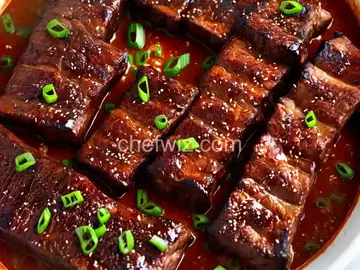 Las Vegas Galbi (Korean-Style Beef Ribs)