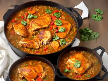 Latin Chicken and Rice Pot