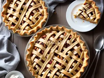 Lattice Crust Apple Pie
