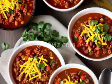Laura's Quick Slow Cooker Turkey Chili
