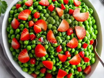 Layered Pea Salad